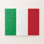 Italienische Flagge Puzzle<br><div class="desc">Italienische Flagge</div>