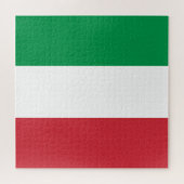 Italienische Flagge Puzzle (Horizontal)