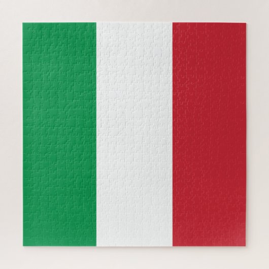 Italienische Flagge Puzzle (Vertikal)