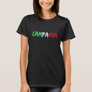 Italienische Flagge Region Kampanien T-Shirt