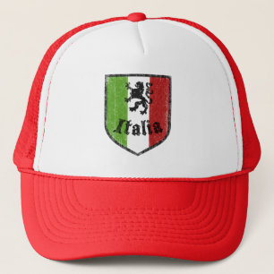 Italienische Flagge Retro Vintage Mützen