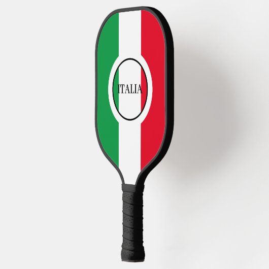 Italienische Flagge Rotes Weißes Grün Italien Pickleball Schläger (Links)