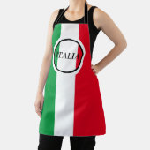 Italienische Flagge Rotes Weißes Grün Italien Schürze (InSitu)