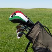 Italienische Flagge Rotes Weißes grünes Italien er Golf Headcover (In SItu)