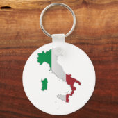 Italienische Flagge Schlüsselanhänger (Vorderseite)