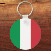 Italienische Flagge Schlüsselanhänger (Rückseite)