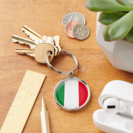 Italienische Flagge Schlüsselanhänger
