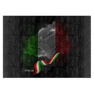 Italienische Flagge Schneidebrett