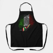 Italienische Flagge Schürze (Vorderseite)
