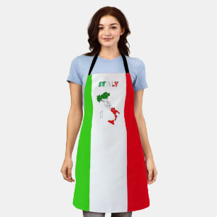 Italienische Flagge Schürze