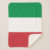 Italienische Flagge Sherpadecke (Vorderseite)
