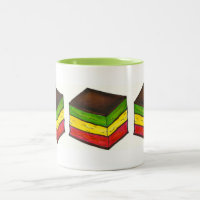 Italienische Flagge Sieben Schicht Tricolor Rainbo