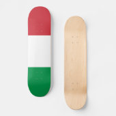 Italienische Flagge Skateboard (Vorderseite)