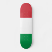 Italienische Flagge Skateboard (Vorderseite)