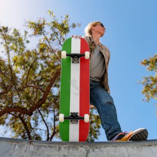 Italienische Flagge Skateboard