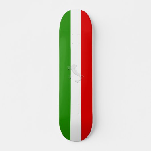 Italienische Flagge Skateboard (Vorne)