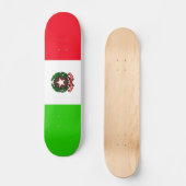 Italienische Flagge Skateboard (Vorderseite)