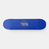 Italienische Flagge Skateboard (Horizontal)