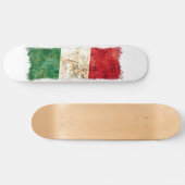 Italienische Flagge Skateboard (Horizontal)