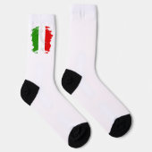 Italienische Flagge Socken (Rechts)