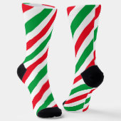 Italienische Flagge Socken (Gewinkelt)