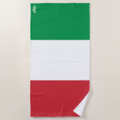 Italienische Flagge Splendid Patriotic Strandtuch (Vorderseite)