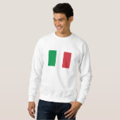 Italienische Flagge Sweatshirt (Vorne ganz)