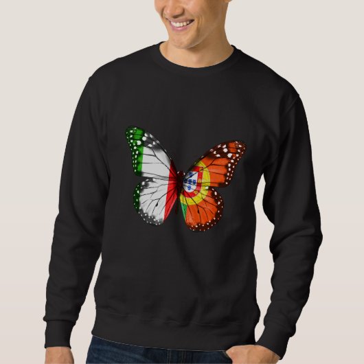 Italienische Flagge Sweatshirt (Vorderseite)
