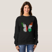 Italienische Flagge Sweatshirt (Vorne ganz)