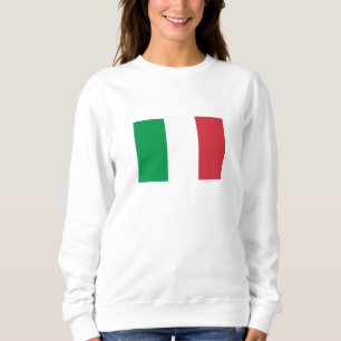 Italienische Flagge Sweatshirt