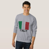 Italienische Flagge Sweatshirt (Vorne ganz)
