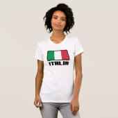 Italienische Flagge T-Shirt (Vorne ganz)
