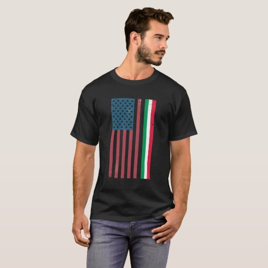 Italienische Flagge T-Shirt (Vorne ganz)