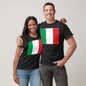 Italienische Flagge T-Shirt (Unisex)