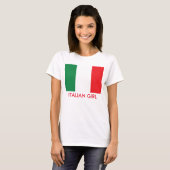 Italienische Flagge T-Shirt (Vorne ganz)