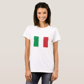 Italienische Flagge T-Shirt (Vorne ganz)