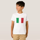 Italienische Flagge T-Shirt (Vorne ganz)