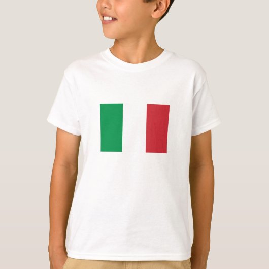 Italienische Flagge T-Shirt (Vorderseite)