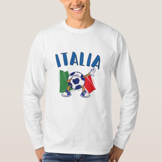 Italienische Flagge T-Shirt (Vorderseite)