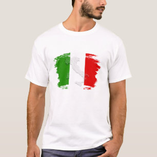 Italienische Flagge T-Shirt