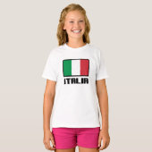 Italienische Flagge T-Shirt (Vorne ganz)