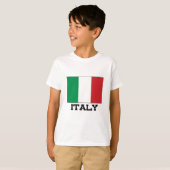 Italienische Flagge T-Shirt (Vorne ganz)