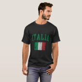 Italienische Flagge T-Shirt (Vorne ganz)