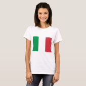 Italienische Flagge T-Shirt (Vorne ganz)