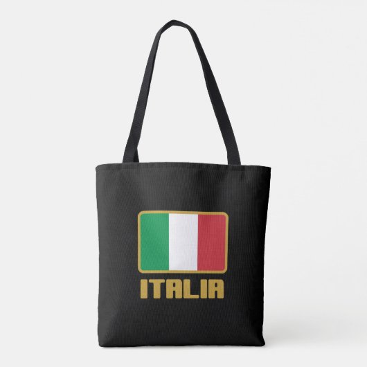 Italienische Flagge Tasche (Rückseite)