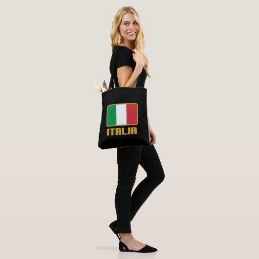 Italienische Flagge Tasche (Am Model)