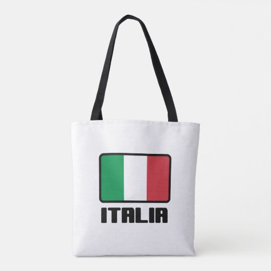 Italienische Flagge Tasche (Rückseite)
