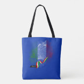 Italienische Flagge Tasche (Rückseite)