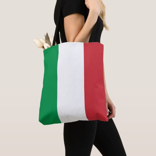 Italienische Flagge Tasche (Von Nahem)
