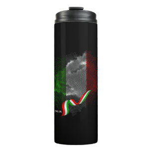 Italienische Flagge Thermosbecher